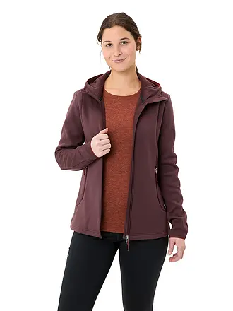 VAUDE | Chaqueta polar con capucha Idris para mujer | 